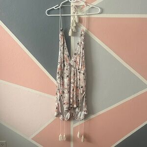 Hippie Love Floral Print Romper